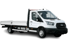 Car Hire Burntwood - Ford Transit Dropside Van - Van hire Burntwood