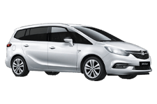Car Hire Burntwood - Vauxhall Zafira 7-Seater - Minibus hire Burntwood